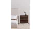 FR-1030-21 Elena 3 Drawer Nightstand Brown