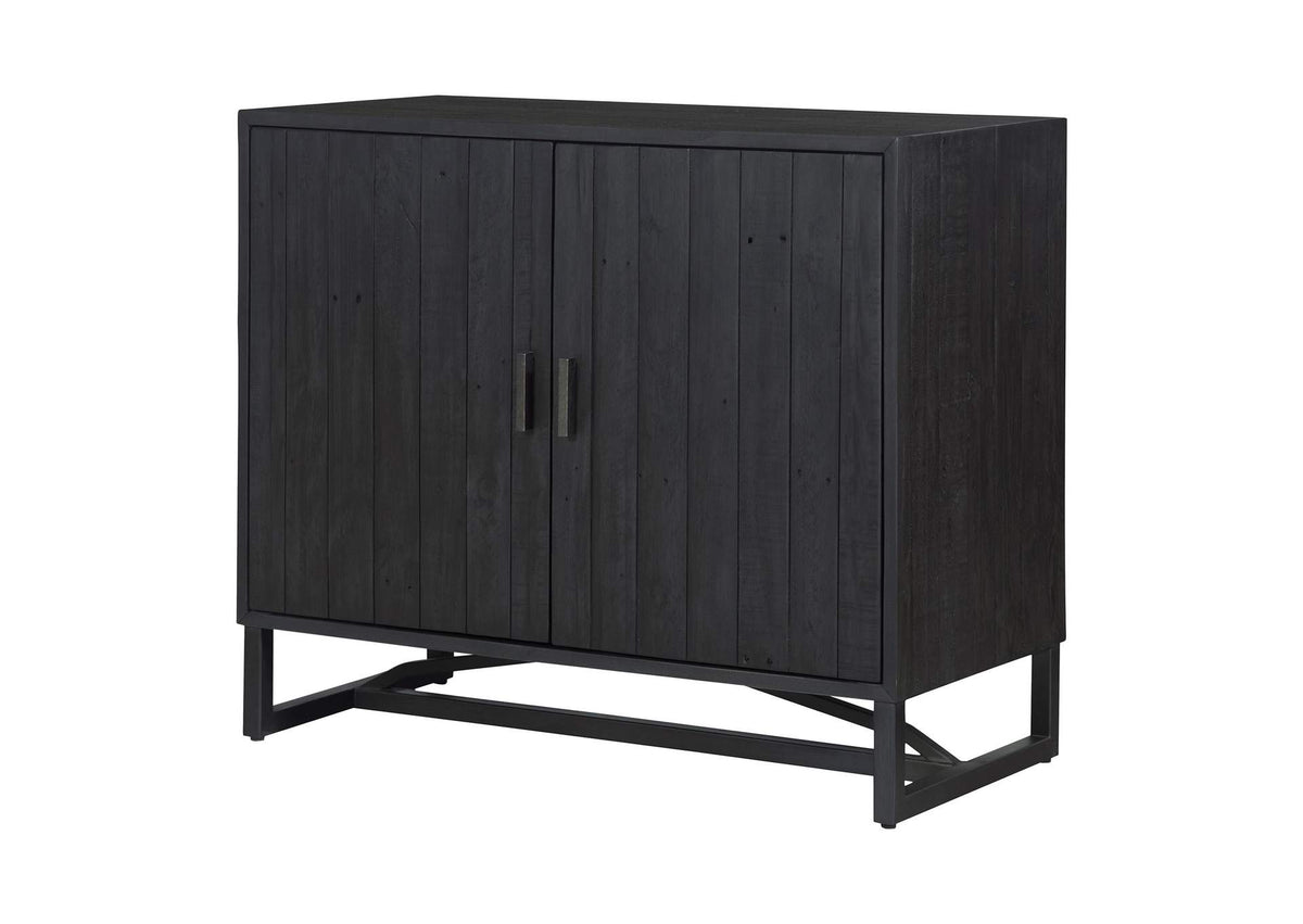 FR-1035-02 Sierra 2 Door Cabinet Black