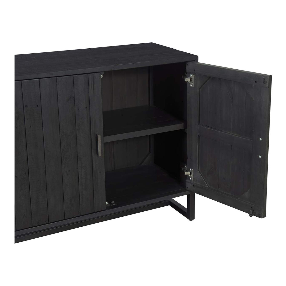 FR-1035-02 Sierra 2 Door Cabinet Black