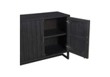 FR-1035-02 Sierra 2 Door Cabinet Black