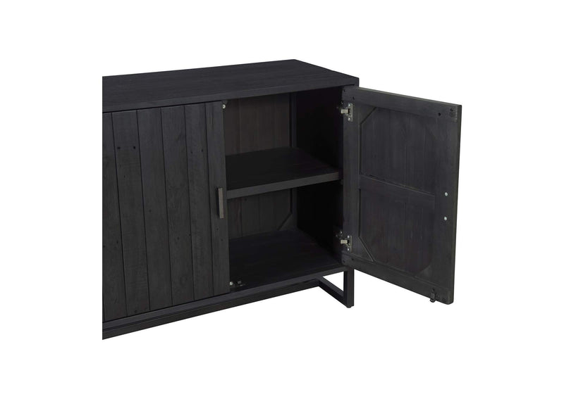 FR-1035-02 Sierra 2 Door Cabinet Black