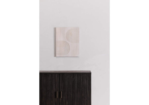 FR-1035-02 Sierra 2 Door Cabinet Black