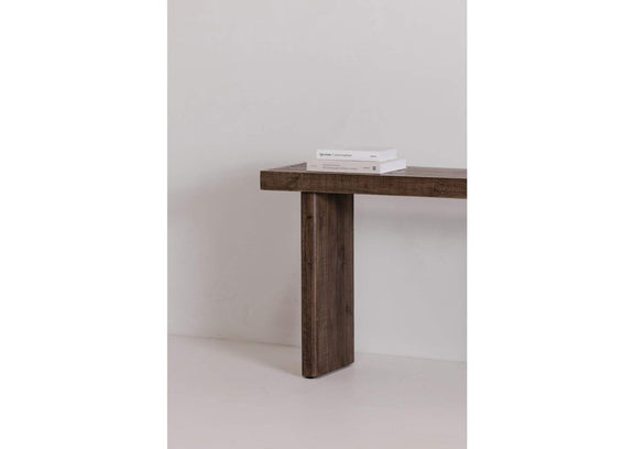 FR-1037-29 Monterey Console Table Aged Brown
