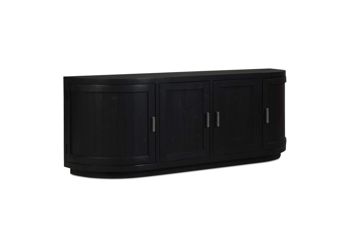 FR-1045-02 Nicola Media Cabinet Black