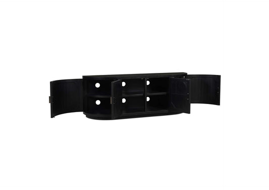 FR-1045-02 Nicola Media Cabinet Black