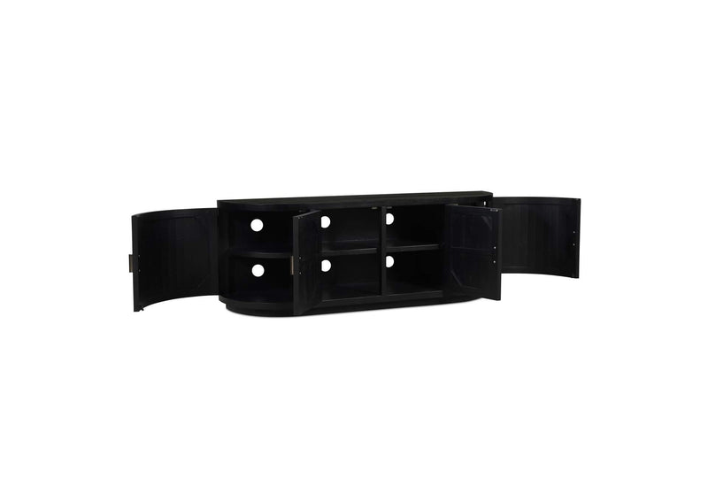 FR-1045-02 Nicola Media Cabinet Black