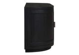 FR-1045-02 Nicola Media Cabinet Black