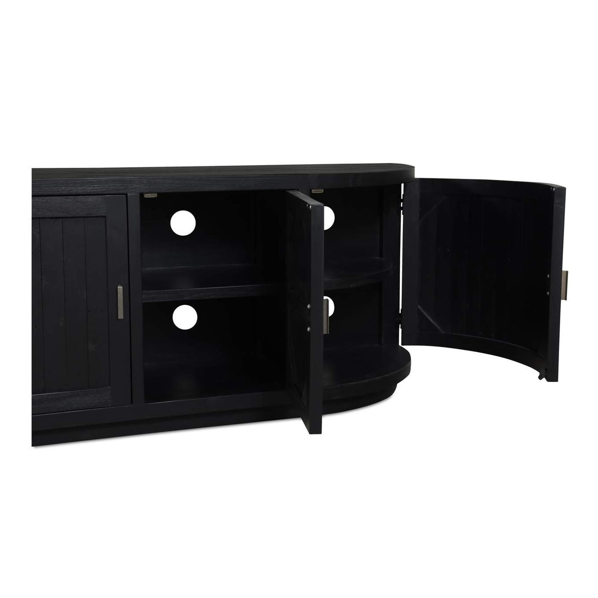 FR-1045-02 Nicola Media Cabinet Black