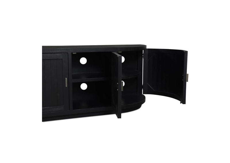 FR-1045-02 Nicola Media Cabinet Black