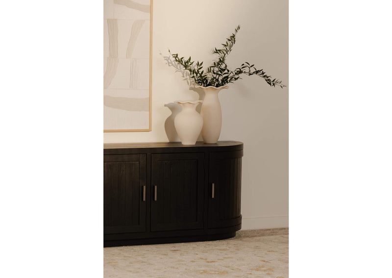 FR-1045-02 Nicola Media Cabinet Black