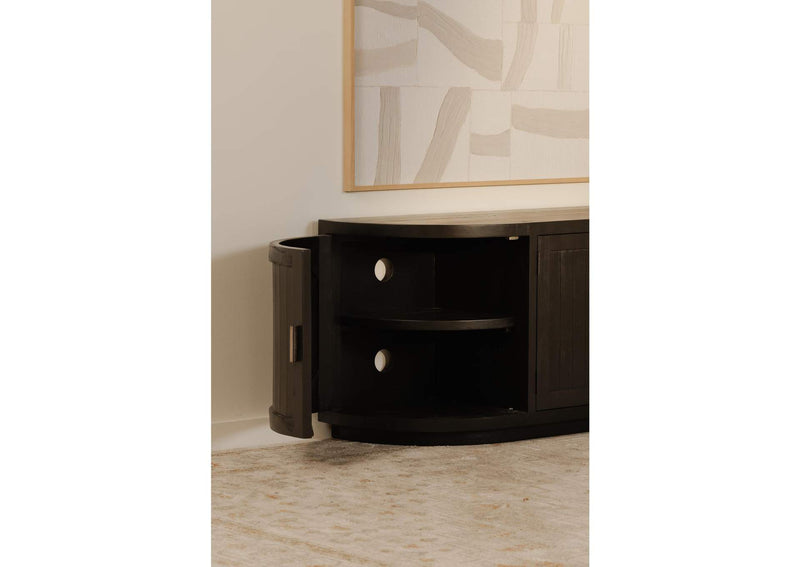 FR-1045-02 Nicola Media Cabinet Black