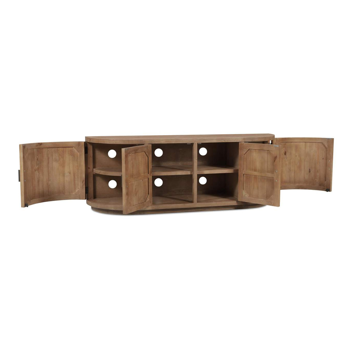 FR-1045-23 Nicola Media Cabinet Natural