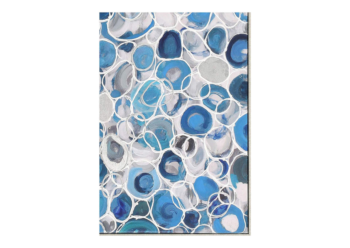 FX-1201-37 Blue Bubbles Wall Décor