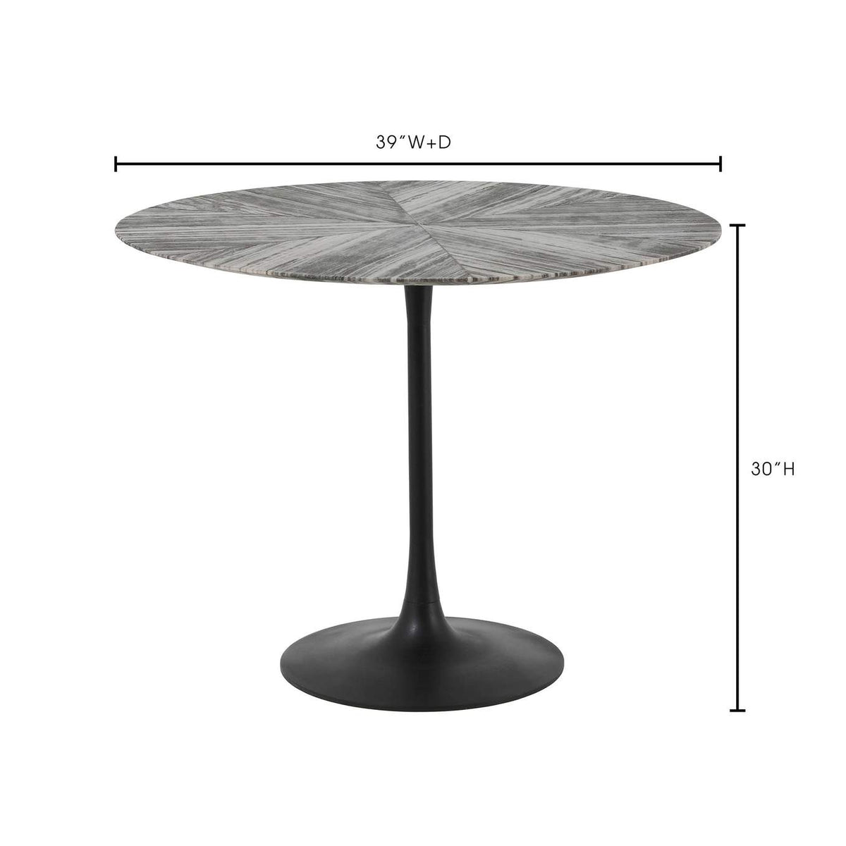 GK-1005-37-0 Nyles Marble Dining Table