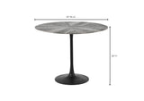 GK-1005-37-0 Nyles Marble Dining Table