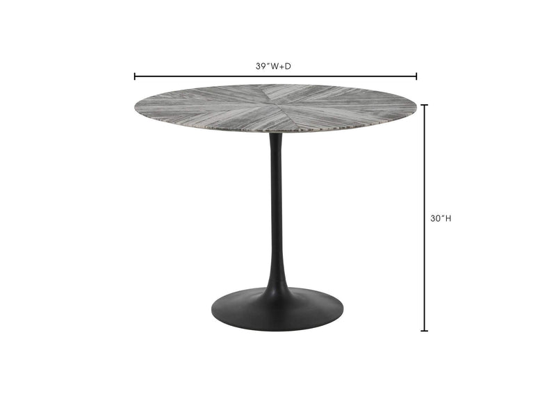 GK-1005-37-0 Nyles Marble Dining Table