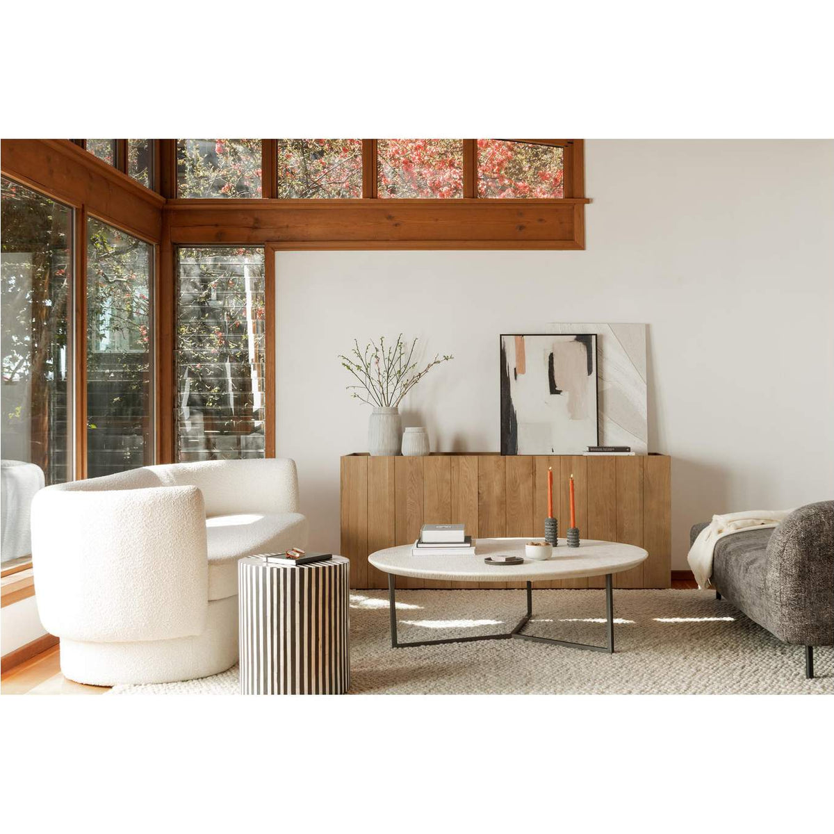 GK-1110-18-0 Chloe Coffee Table White