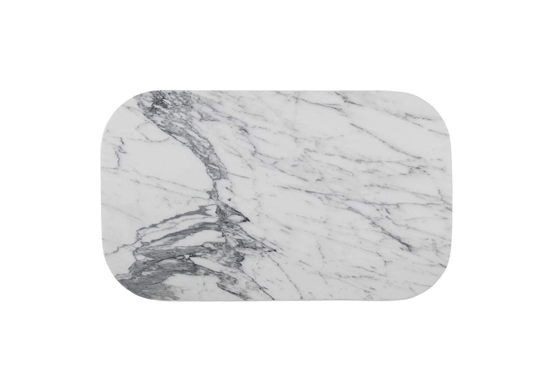 GK-1129-18-0 Dash Coffee Table White Calcatta Marble