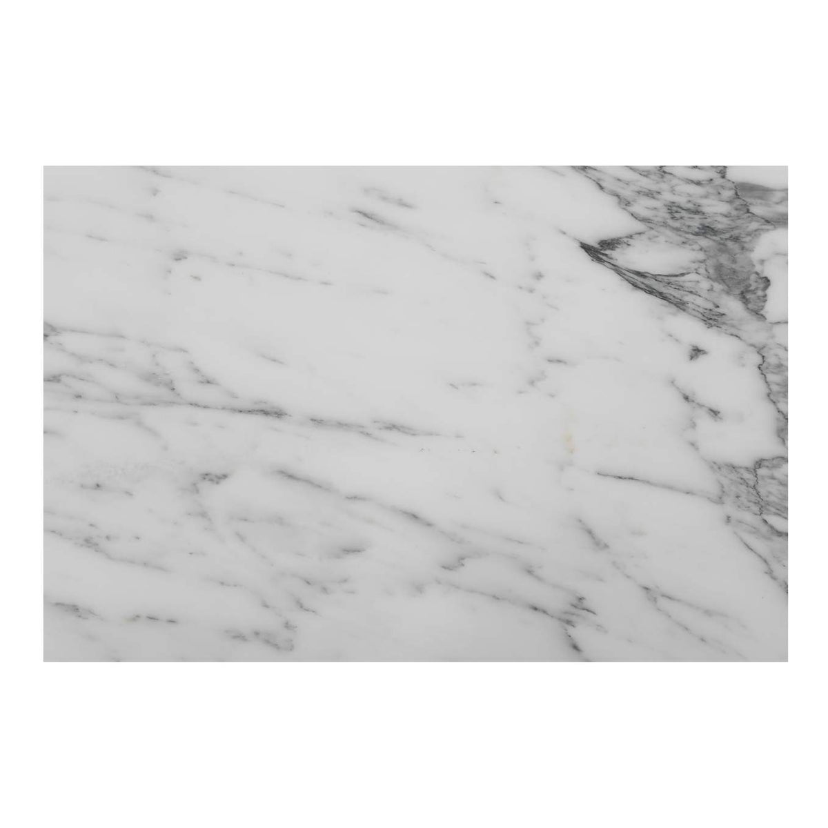 GK-1130-18-0 Dash Accent Table White Calacatta Marble