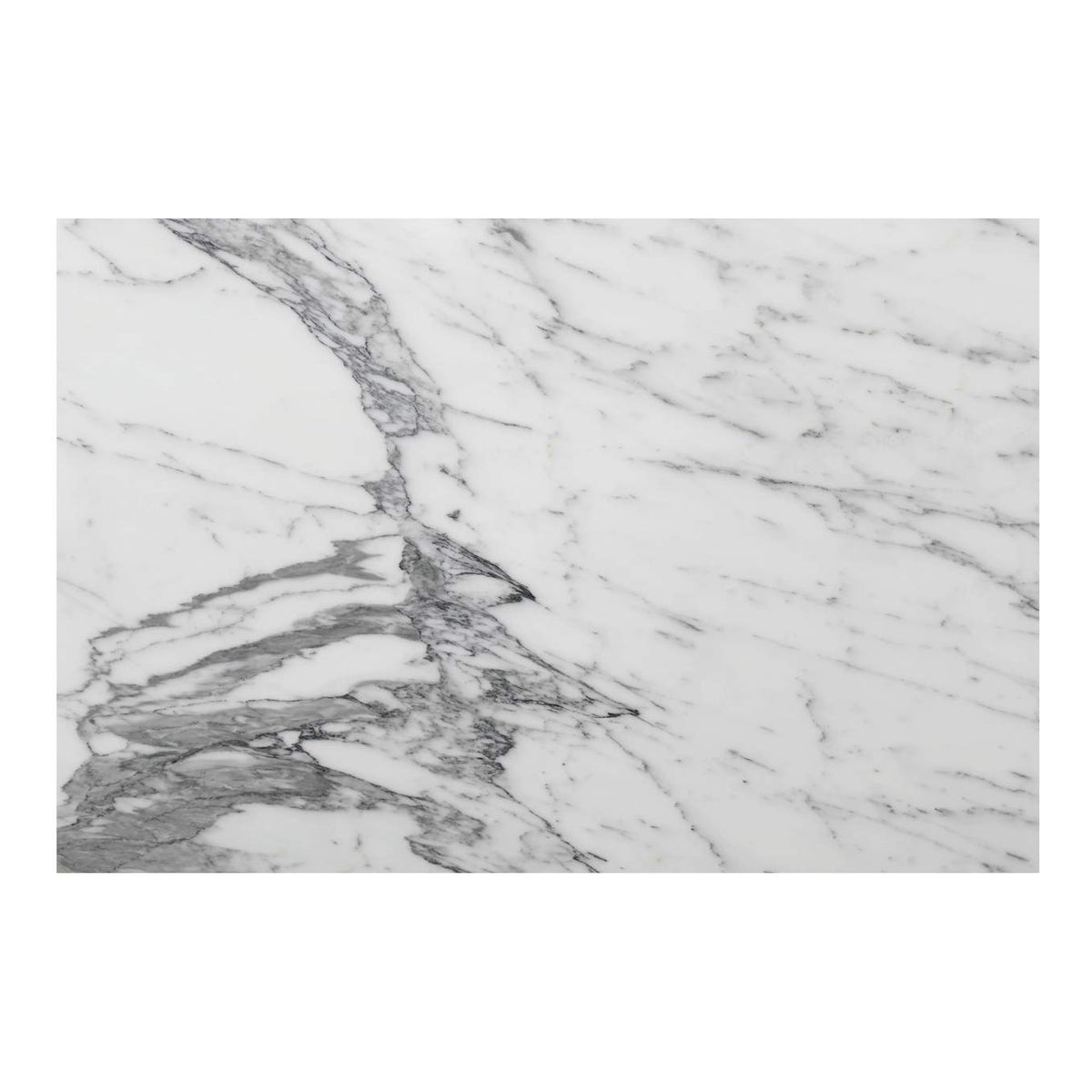 GK-1130-18-0 Dash Accent Table White Calacatta Marble
