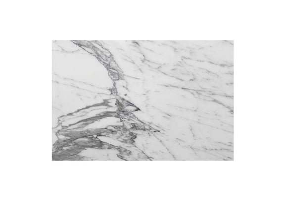 GK-1130-18-0 Dash Accent Table White Calacatta Marble