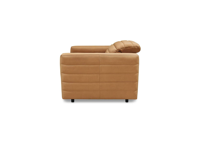 GO-1010-40 Juno Power Recliner Chair Tan Leather