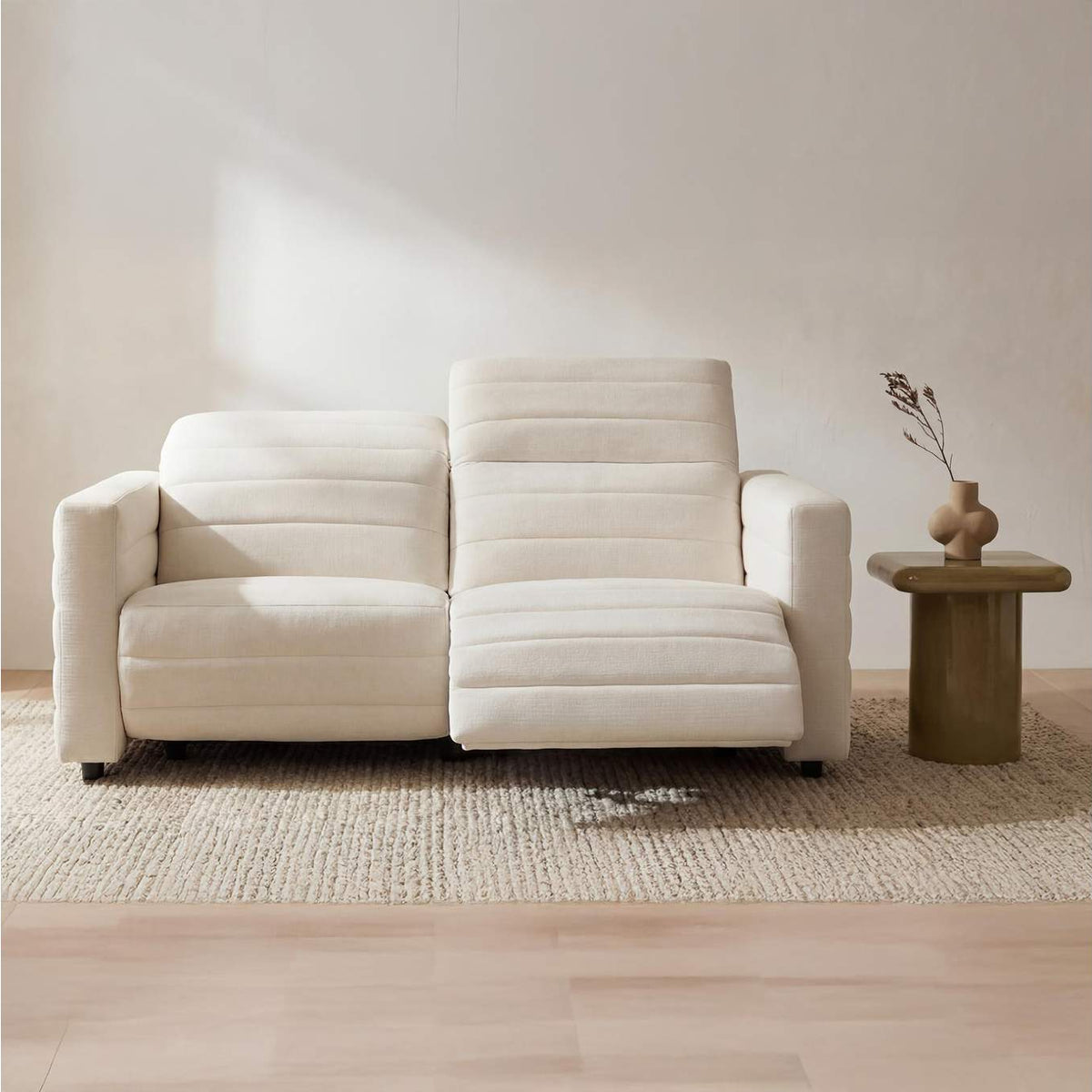 GO-1011-05-0 Juno Power Recliner Sofa Off White
