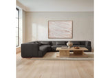GO-1016-20-0 Clove L - Shaped Sectional Deep Brown