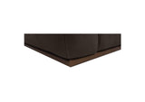 GO-1016-20-0 Clove L - Shaped Sectional Deep Brown