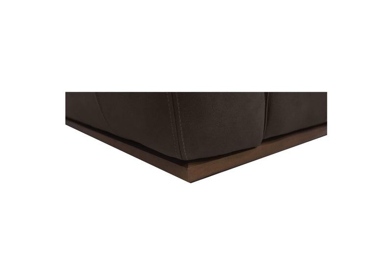 GO-1016-20-0 Clove L - Shaped Sectional Deep Brown