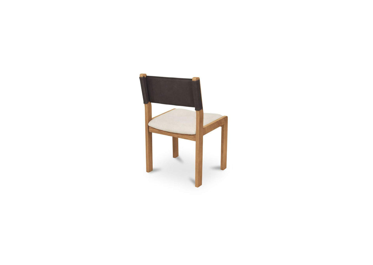 GO-1018-20 Carol Dining Chair Deep Brown Leather Set of Two