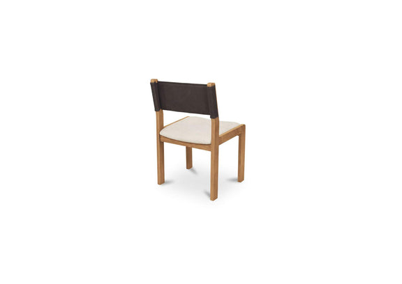 GO-1018-20 Carol Dining Chair Deep Brown Leather Set of Two