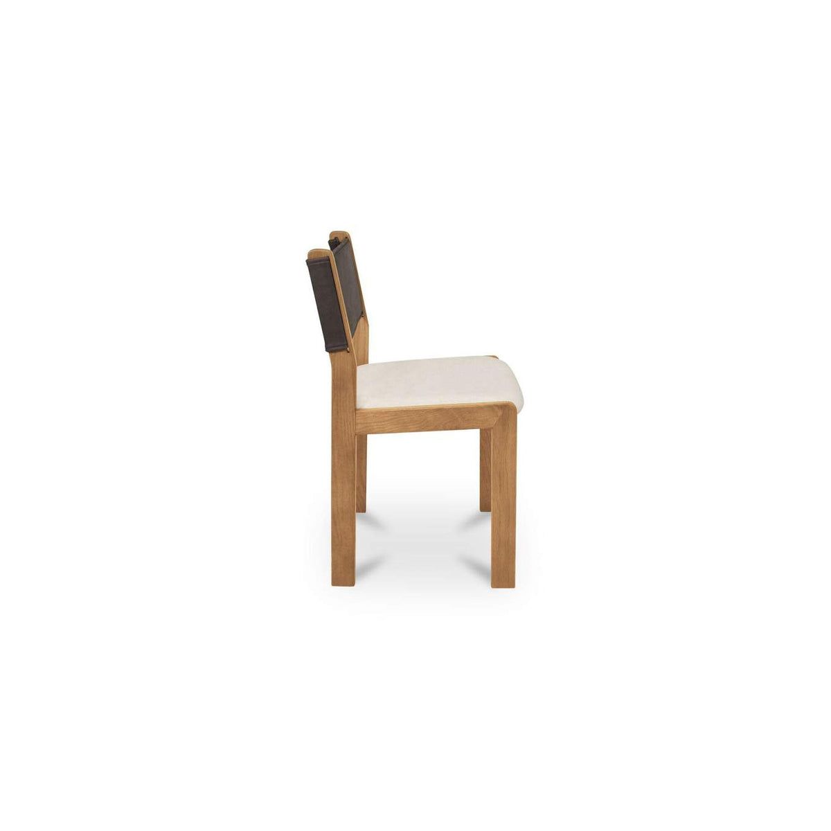 GO-1018-20 Carol Dining Chair Deep Brown Leather Set of Two