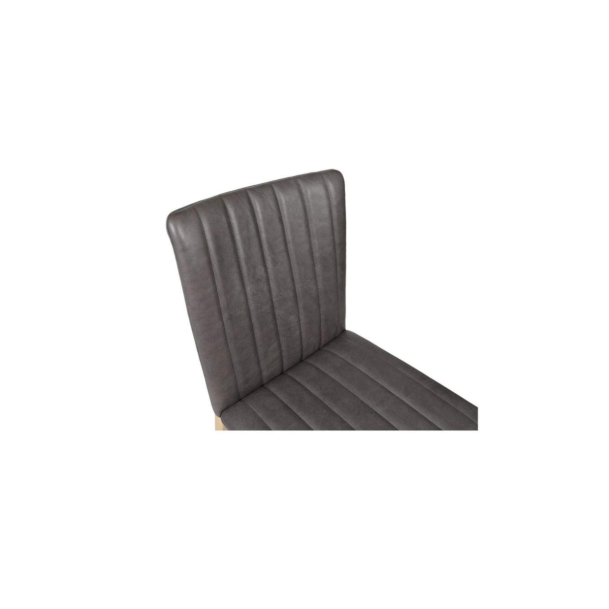 GO-1028-03 Demi Dining Chair Brown Leather - Set of Two