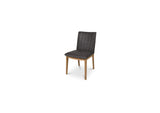 GO-1028-03 Demi Dining Chair Brown Leather - Set of Two