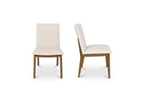GO-1028-18 Demi Dining Chair Cream - Set of Two
