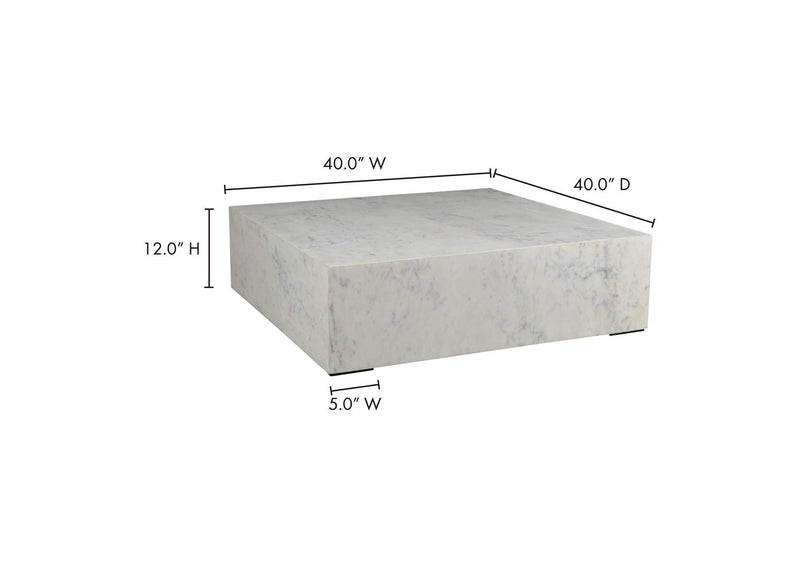 GZ-1134-18 Nash Coffee Table White