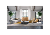 GZ-1139-37 Chameau Medium Coffee Table Black and White