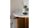 GZ-1144-18-0 Graze Dining Table White