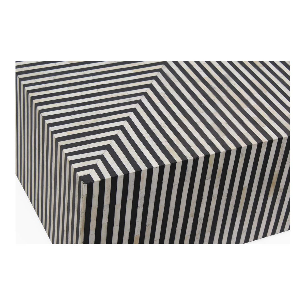 GZ-1148-37 Terning Coffee Table Black and White