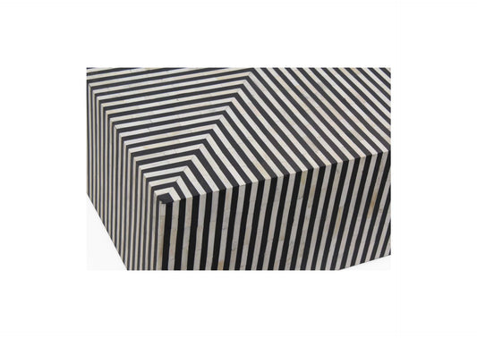 GZ-1148-37 Terning Coffee Table Black and White
