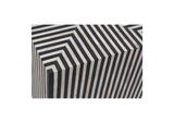 GZ-1149-37 Terning Side Table Black and White