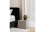 GZ-1149-37 Terning Side Table Black and White