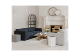 GZ-1149-37 Terning Side Table Black and White