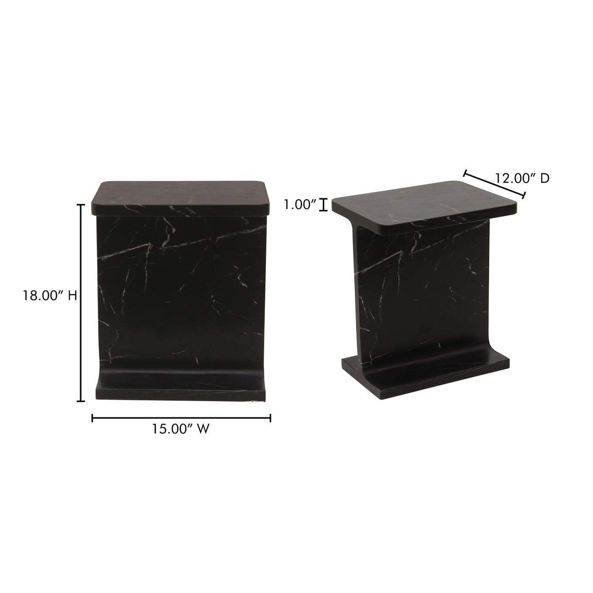 GZ-1153-02 Tullia Accent Table Black