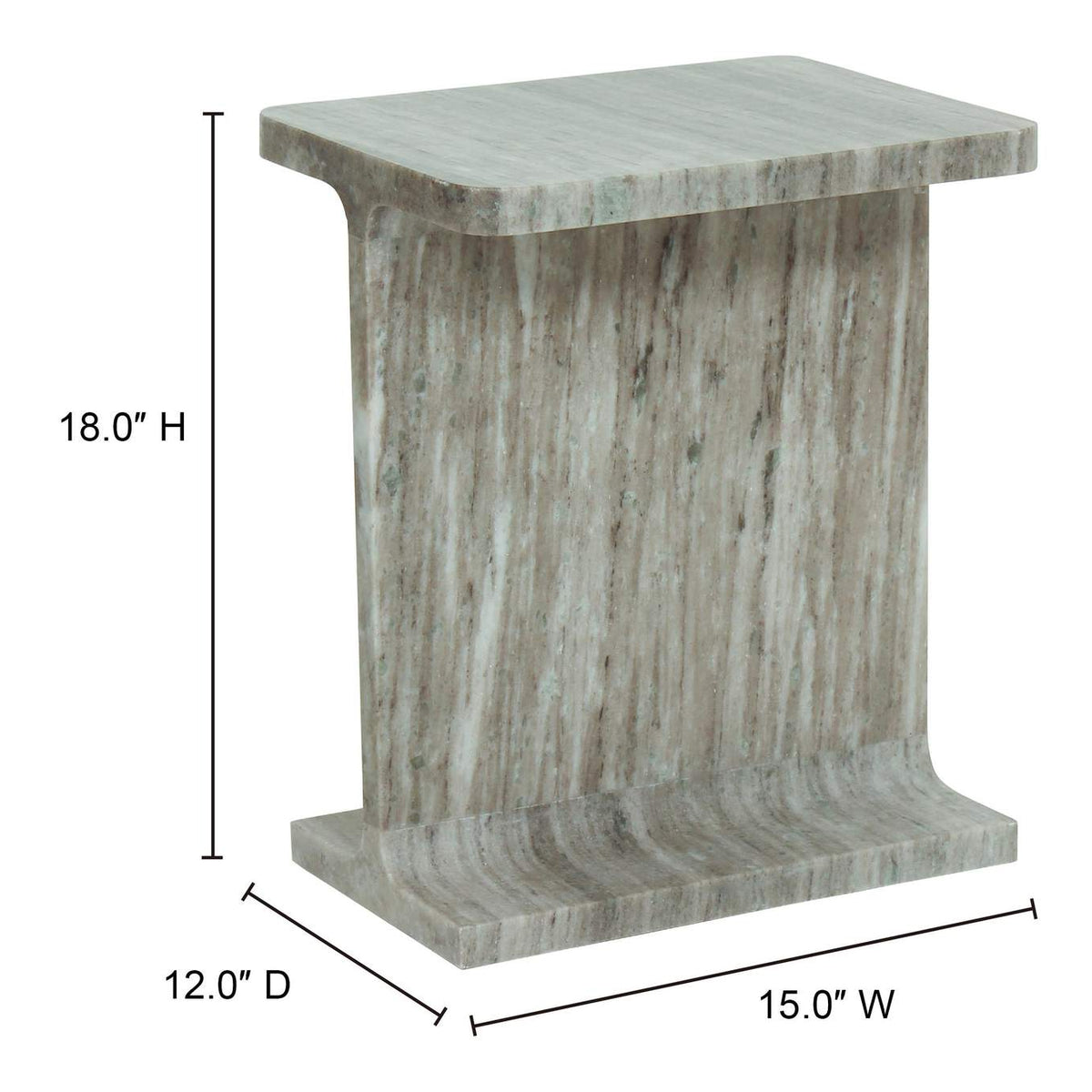 GZ-1153-39 Tullia Accent Table Taupe