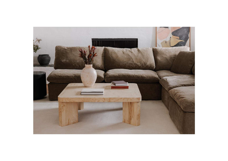 GZ-1155-21-0 Oregon Square Coffee Table Blonde