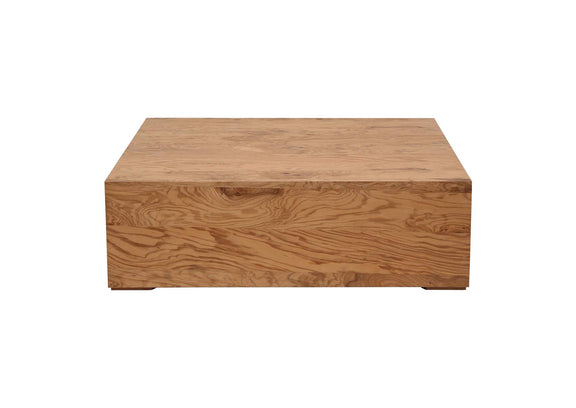GZ-1158-03 Nash Coffee Table Honey Brown Burl