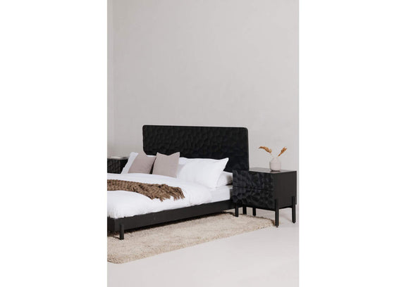 GZ-1160-02-0 Misaki Queen Bed Black