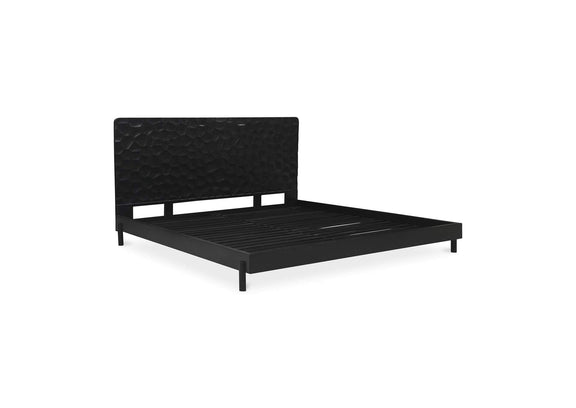 GZ-1160-02-0 Misaki Queen Bed Black